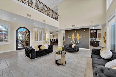 Experience resort-style living in this semi-custom 5 bedroom, 5 on South Shore At Lake Las Vegas in Nevada - for sale on GolfHomes.com, golf home, golf lot