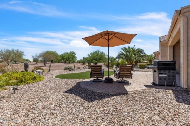 AMAZING GOLF COURSE VIEWS!! This beautiful home w/ many upgrades on Poston Butte Golf Club in Arizona - for sale on GolfHomes.com, golf home, golf lot
