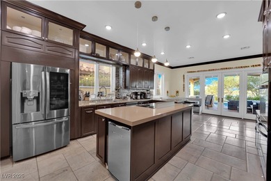 Experience resort-style living in this semi-custom 5 bedroom, 5 on South Shore At Lake Las Vegas in Nevada - for sale on GolfHomes.com, golf home, golf lot