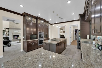 Experience resort-style living in this semi-custom 5 bedroom, 5 on South Shore At Lake Las Vegas in Nevada - for sale on GolfHomes.com, golf home, golf lot