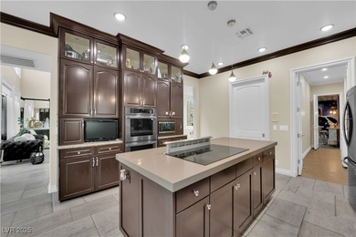 Experience resort-style living in this semi-custom 5 bedroom, 5 on South Shore At Lake Las Vegas in Nevada - for sale on GolfHomes.com, golf home, golf lot