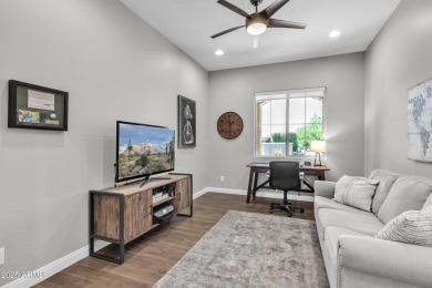 AMAZING GOLF COURSE VIEWS!! This beautiful home w/ many upgrades on Poston Butte Golf Club in Arizona - for sale on GolfHomes.com, golf home, golf lot