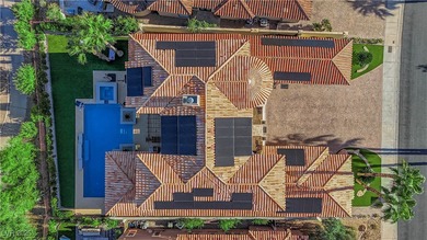 Experience resort-style living in this semi-custom 5 bedroom, 5 on South Shore At Lake Las Vegas in Nevada - for sale on GolfHomes.com, golf home, golf lot