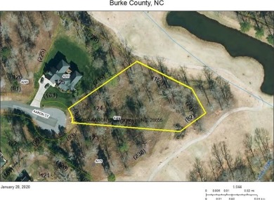 91 acre golf course lot with gently sloping topography suitable on Silver Creek Plantation Country Club in North Carolina - for sale on GolfHomes.com, golf home, golf lot