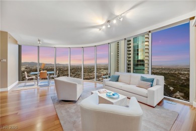 An exceptional corner residence featuring floor-to-ceiling on Las Vegas Country Club in Nevada - for sale on GolfHomes.com, golf home, golf lot