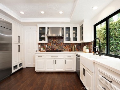 Charming Spanish-Style Los Corrales home.Tucked away on a on San Juan Hills Country Club in California - for sale on GolfHomes.com, golf home, golf lot