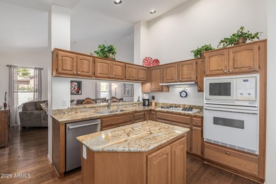 Live like you are on vacation everyday! Fabulous outdoor living on Oakwood Golf Club  in Arizona - for sale on GolfHomes.com, golf home, golf lot