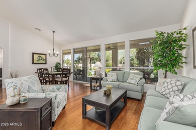 Live like you are on vacation everyday! Fabulous outdoor living on Oakwood Golf Club  in Arizona - for sale on GolfHomes.com, golf home, golf lot