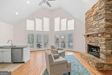 Lake Access and Private Dock! This Charming Lakeside Retreat is on The Highlands Course at Lake Arrowhead in Georgia - for sale on GolfHomes.com, golf home, golf lot
