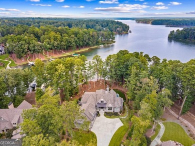 Escape to a private, peaceful lakefront sanctuary in Reynolds on Reynolds Lake Oconee - The Oconee in Georgia - for sale on GolfHomes.com, golf home, golf lot