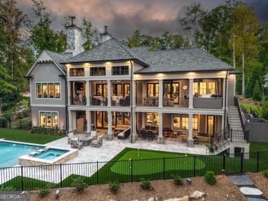 Escape to a private, peaceful lakefront sanctuary in Reynolds on Reynolds Lake Oconee - The Oconee in Georgia - for sale on GolfHomes.com, golf home, golf lot