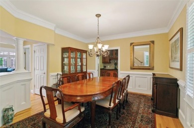 Experience timeless elegance and serene waterfront living in on Fords Colony Country Club in Virginia - for sale on GolfHomes.com, golf home, golf lot