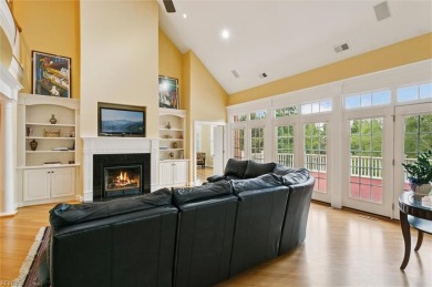 Experience timeless elegance and serene waterfront living in on Fords Colony Country Club in Virginia - for sale on GolfHomes.com, golf home, golf lot