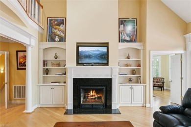 Experience timeless elegance and serene waterfront living in on Fords Colony Country Club in Virginia - for sale on GolfHomes.com, golf home, golf lot