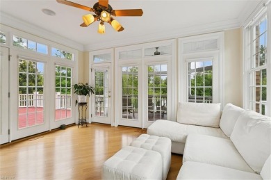Experience timeless elegance and serene waterfront living in on Fords Colony Country Club in Virginia - for sale on GolfHomes.com, golf home, golf lot