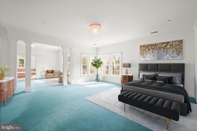 Stately brick-front colonial set on a premium 5-acre lot backing on Twin Lakes Golf Course  in Virginia - for sale on GolfHomes.com, golf home, golf lot