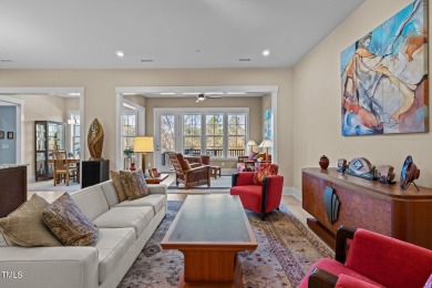 Elegant Primary-Level Living by Homes by Dickerson Near Duke on Croasdaile Country Club in North Carolina - for sale on GolfHomes.com, golf home, golf lot