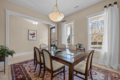 Elegant Primary-Level Living by Homes by Dickerson Near Duke on Croasdaile Country Club in North Carolina - for sale on GolfHomes.com, golf home, golf lot