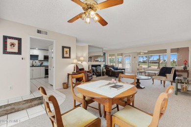 This is the largest townhome in Sun Lakes! 2 bed 2 bath home on Cottonwood Country Club in Arizona - for sale on GolfHomes.com, golf home, golf lot