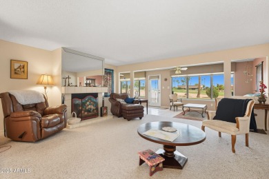 This is the largest townhome in Sun Lakes! 2 bed 2 bath home on Cottonwood Country Club in Arizona - for sale on GolfHomes.com, golf home, golf lot