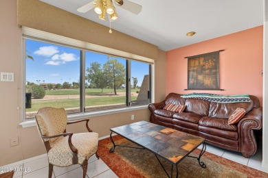 This is the largest townhome in Sun Lakes! 2 bed 2 bath home on Cottonwood Country Club in Arizona - for sale on GolfHomes.com, golf home, golf lot