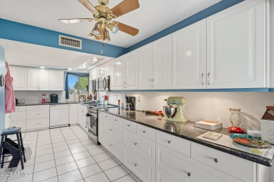 This is the largest townhome in Sun Lakes! 2 bed 2 bath home on Cottonwood Country Club in Arizona - for sale on GolfHomes.com, golf home, golf lot