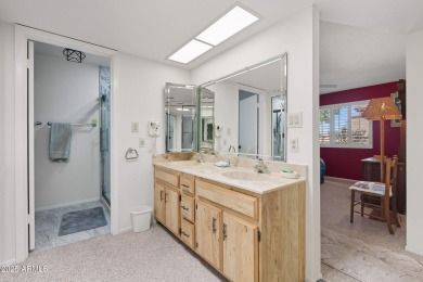 This is the largest townhome in Sun Lakes! 2 bed 2 bath home on Cottonwood Country Club in Arizona - for sale on GolfHomes.com, golf home, golf lot