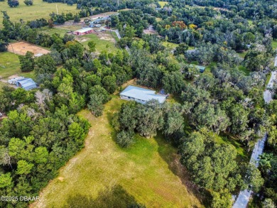 Country living meets modern convenience in this serene wooded on New Smyrna Beach Golf Course in Florida - for sale on GolfHomes.com, golf home, golf lot