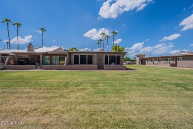 This is the largest townhome in Sun Lakes! 2 bed 2 bath home on Cottonwood Country Club in Arizona - for sale on GolfHomes.com, golf home, golf lot