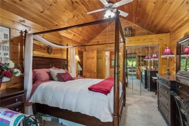 Escape city living in this stunning 2 bed/2 bath cabin plus loft on White Path Golf Club in Georgia - for sale on GolfHomes.com, golf home, golf lot