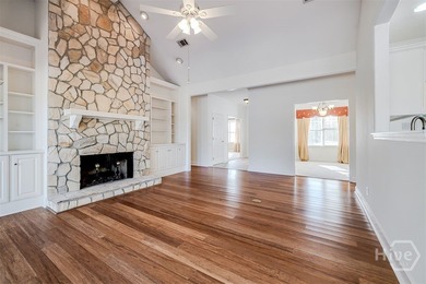 This all brick, one-story home on the 2nd hole of the golf on Southbridge Golf Club in Georgia - for sale on GolfHomes.com, golf home, golf lot