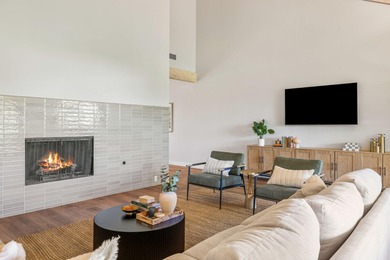 Set behind the guarded gates of Mission Hills Country Club, this on Mission Hills Golf Club in California - for sale on GolfHomes.com, golf home, golf lot