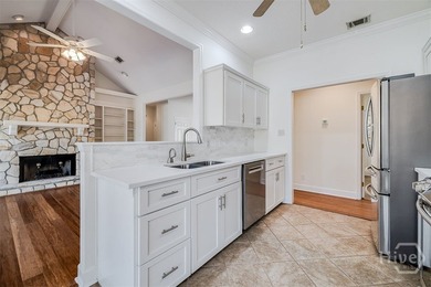 This all brick, one-story home on the 2nd hole of the golf on Southbridge Golf Club in Georgia - for sale on GolfHomes.com, golf home, golf lot