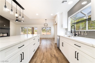 NEW Looking home in Sun City Summerlin! Enjoy the backyard patio on Highland Falls Golf Club in Nevada - for sale on GolfHomes.com, golf home, golf lot