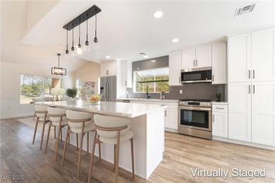 NEW Looking home in Sun City Summerlin! Enjoy the backyard patio on Highland Falls Golf Club in Nevada - for sale on GolfHomes.com, golf home, golf lot