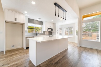 NEW Looking home in Sun City Summerlin! Enjoy the backyard patio on Highland Falls Golf Club in Nevada - for sale on GolfHomes.com, golf home, golf lot