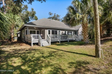 Come and enjoy this classic Fripp Cottage nestled quietly under on Ocean Point Golf Links in South Carolina - for sale on GolfHomes.com, golf home, golf lot