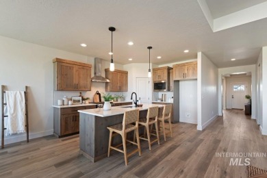 Thoughtfully designed single-level floor plan offers 3 bedrooms on Hunters Point Golf Club in Idaho - for sale on GolfHomes.com, golf home, golf lot