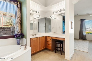 Perched on a view lot in the desirable Prescott Lakes community on Prescott Lakes Golf and Country Club in Arizona - for sale on GolfHomes.com, golf home, golf lot