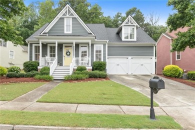 It looks like something out of a storybook--crisp trim on Reunion Golf Club in Georgia - for sale on GolfHomes.com, golf home, golf lot