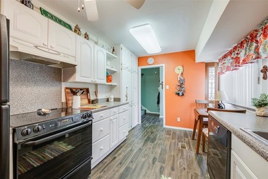 Enjoy lakefront living in this charming 2 bedroom, 1.5 bath on De Cordova Bend Country Club in Texas - for sale on GolfHomes.com, golf home, golf lot