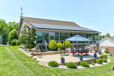 Welcome to this exceptional one-owner custom home by Smith Homes on Christmas Lake Golf Course in Indiana - for sale on GolfHomes.com, golf home, golf lot