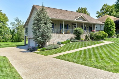 Welcome to this exceptional one-owner custom home by Smith Homes on Christmas Lake Golf Course in Indiana - for sale on GolfHomes.com, golf home, golf lot