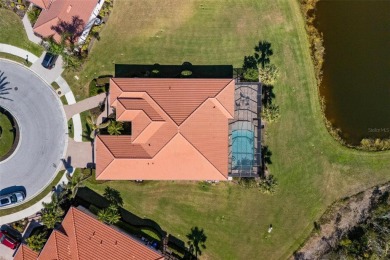 Situated on a spacious cul-de-sac lot, this 2,639-square-foot on Venetian Golf and River Club in Florida - for sale on GolfHomes.com, golf home, golf lot