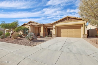 Live in luxury in Estrella in this gorgeous single level home by on Estrella Mountain Ranch Golf Course in Arizona - for sale on GolfHomes.com, golf home, golf lot