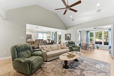 Meticulously maintained home overlooking #3 Lakes fairway and on Peninsula Golf and Racquet Club in Alabama - for sale on GolfHomes.com, golf home, golf lot