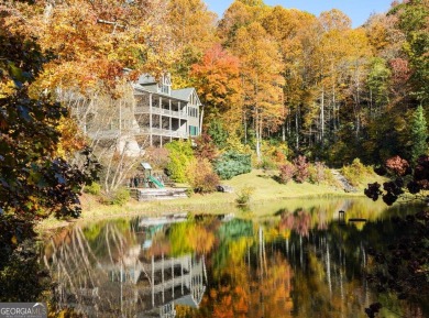 5.75 acres at 3300 feet elevation with 2 ponds and a waterfall on Sky Valley Resort and Country Club in Georgia - for sale on GolfHomes.com, golf home, golf lot