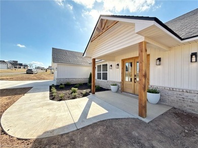 Come along with me and walk into this Brand New Construction on on Wolf Ridge Golf Course in Oklahoma - for sale on GolfHomes.com, golf home, golf lot