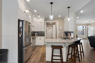 Beautiful 4 bedroom, 3 bath home located on the golf course on Eagle Crest Golf Course in Arkansas - for sale on GolfHomes.com, golf home, golf lot