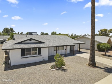 Beautifully cosmetically remodeled and move-in ready! This Sun on Sun City South Golf Course in Arizona - for sale on GolfHomes.com, golf home, golf lot